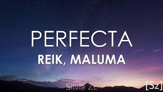 Reik Maluma  Perfecta Letra [upl. by Niryt]