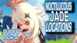 Where To Find Noctilucous Jade In Genshin Impact [upl. by Ahtnams993]