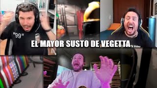 El Peor Susto de Vegetta y Fargan en su Vida 💀🤣 Mejores Momentos Lethal Company [upl. by Notsek]