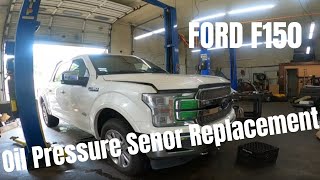 Ford F150 Eco boost Oil Pressure Sensor Replacement [upl. by Samson]