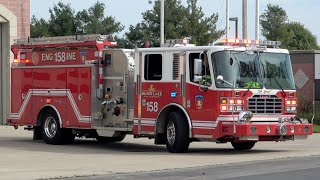 Silver Lake FD Car 7 amp Engine 158 Responding [upl. by Gordon]