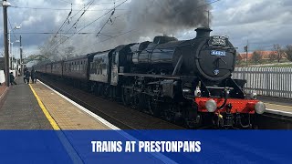 Trains at Prestonpans [upl. by Yrekcaz]