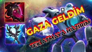 🔥 URF BLİTZ 🔥 TEK ULTİ 1 KİLL 🔴 PARÇALIYOR 🔴 [upl. by Esmeralda]