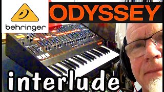 Behringer Odyssey dark ish ambient jam Nux Time core lekato looper [upl. by Liane410]