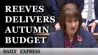 IN FULL Rachel Reeves delivers 2024 Budget [upl. by Henigman]