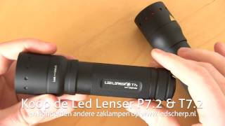 Verschil tussen de Led Lenser P72 amp T72  ledscherpnl NLBE [upl. by Immat]