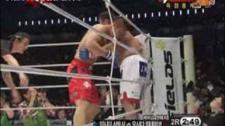 Hidehiko Yoshida vs Satoshi Ishii K1 Dynamite 2009 Round 2 [upl. by Haymes]