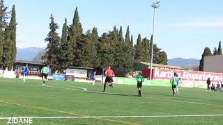 grand partido de Zidane al derbi CF PERALADA 2 🆚 9 UE FIGUERES GOLAZO DE ZIDANE 💣💣💣💣🎥 [upl. by Ubald]