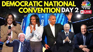 DNC LIVE Barack and Michelle Obama Speak at Democratic National Convention  Kamala Harris  N18G [upl. by Tybald]