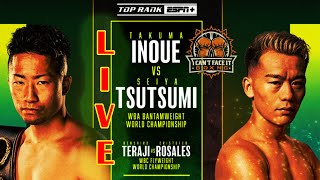 LIVE TAKUMA INOUE VS SEIYA TSUTSUMI ぃゔぇ： たくま いのうえ ＶＳ せいや つつみ [upl. by Seraphina]