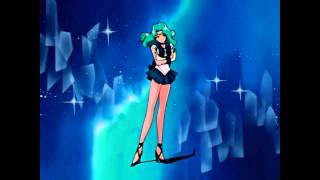 Sailor Moon  Neptune  All Attacks and Transformation [upl. by Dleifrag]