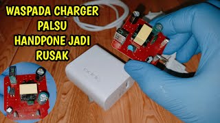 Tutorial bongkar charger hp jangan sampai ketipu dan orang awam harus tau [upl. by Minardi]