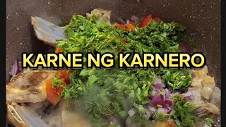 KARNE NG KARNERO food buhayofw cooking buhayofw buhayofwvlog sheep ofwlife [upl. by Farlay]