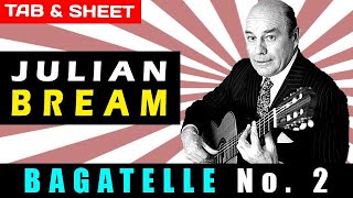 TABSheet Bagatelle No 2 Edited by Julian Bream by William Walton PDF  Guitar Pro  MIDI [upl. by Attikram]