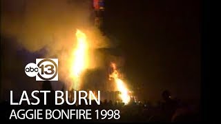 Last Texas AampM Aggie Bonfire in 1998 [upl. by Noach206]