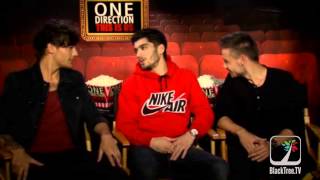 One Direction Interview w Zayn Louis and Liam [upl. by Nomor]