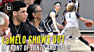 Chino HillsI mean Big Ballers Drop Nearly 100 Points In Win w Lonzo amp LiAngelo Watching [upl. by Garfield]