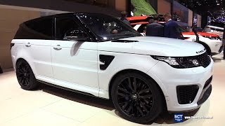 2017 Range Rover Sport 50 V8 SVR  Exterior and Interior Walkaround  2017 Geneva Motor Show [upl. by Goulette]