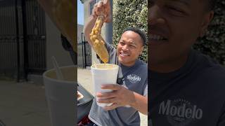 Trying Belizean Food foodie foodvlog foodreview foodblogger food losangeles belizean eating [upl. by Ahsinrats595]