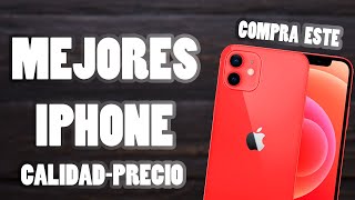 ¿QUE IPHONE COMPRAR EN 2024 LOS 3 MEJORES IPHONE CALIDADPRECIO PARA COMPRAR  ESPAÑOL  2024 [upl. by Marylou899]