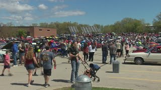 Car enthusiasts gather as NWTC’s Auto Club hosts 36th annual car show in Green Bay [upl. by Darwen877]