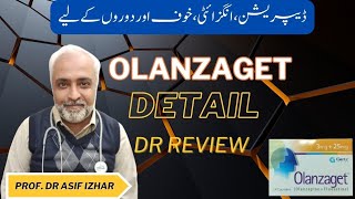 Olanzaget Tablet Uses in UrduHindi  Olanzaget 3mg25mg  Co Depricap Tablet Uses In Urdu [upl. by Gewirtz]