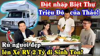 Khoa Pug Đột Nhập Biệt Thự Chục Triệu Đô Của Thảo Xin Bữa Cơm  Rủ Người Đẹp lên Xe RV Đi Sinh Tồn [upl. by Niwre]