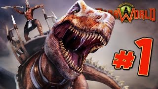 REAL TIME DINOSAURS  Paraworld Skirmish Match Gameplay  Ep1 [upl. by Derk421]