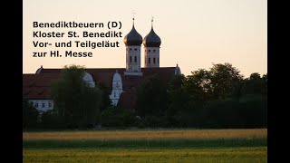 Benediktbeuern D – kath Basilika St Benedikt Vor und Teilgeläut [upl. by Ress]