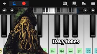 Davy Jones Theme  Pirates of The Caribbean  Piano Tutorial [upl. by Ielirol589]