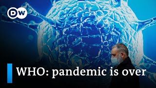 WHO declares official end to COVID19 pandemic  DW News [upl. by Nonnahsed]