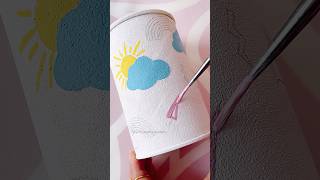 🌈⛅️☔️ painting art satisfying shorts [upl. by Quent]