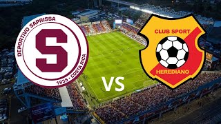 Saprissa derrota 10 a Herediano en la jornada 13 [upl. by Groome]