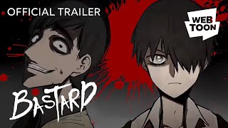 Bastard Official Trailer  WEBTOON [upl. by Dorren]