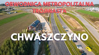 Obwodnica Metropolitalna Trójmiasta  Węzeł Miszewo 5092024  4K  dji mini 3 pro  dron [upl. by Ciapha]