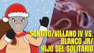 El Hijo del Santo amp Villano IV vs Angel Blanco Jr amp El Hijo del Solitario  Secret Santo 2023 [upl. by Nanda]