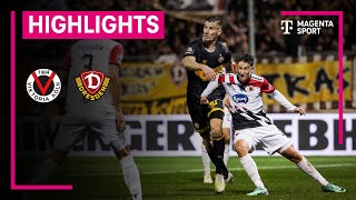 FC Viktoria Köln  Dynamo Dresden  Highlights 3 Liga  MAGENTA SPORT [upl. by Yrbua706]