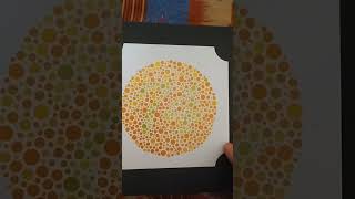 Ishiharas Test For Colour Deficiency colourblindness ishihara sscgd sscgdmedical2022 sscgdmed [upl. by Wise701]