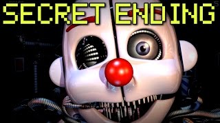 Five Nights at Freddys Sister Location  ALL ENDINGS  SECRET ANIMATRONIC [upl. by Baillie457]