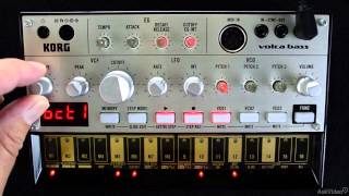 volca 103 volca bass Explored  5 Recording a Pattern [upl. by Fabri829]