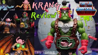 Turtles of Grayskull Krang REVIEW  MOTU Origins x TMNT [upl. by Charline]