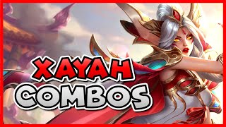 XAYAH COMBO GUIDE  How to Play Xayah Season 12  Bav Bros [upl. by Mulcahy]