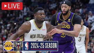 NBA LIVE LA Lakers vs New Orleans Pelicans  November 16 2024  Pelicans vs Lakers LIVE NBA 2K25 [upl. by Yklam871]