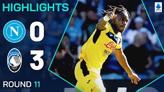 NAPOLIATALANTA 03  HIGHLIGHTS  Lookman and Retegui dismantle league leaders  Serie A 202425 [upl. by Dincolo223]