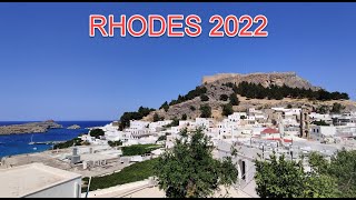 Rhodes Lindos Atrium Palace Hotel  June 2022 [upl. by Itsrik]