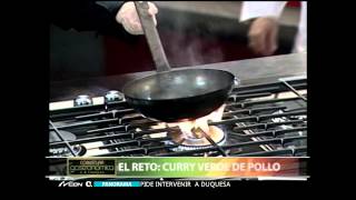 El reto curry verde de pollo [upl. by Narba34]