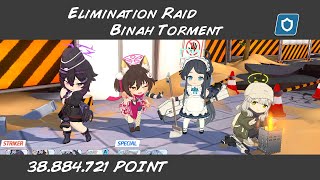 Blue Archive Binah Grand Assault Urban Torment mode  38884k pts [upl. by Nottirb207]