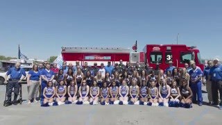 Murfreesboro Fire and Rescue unveils new MTSU fire truck [upl. by Aitak]