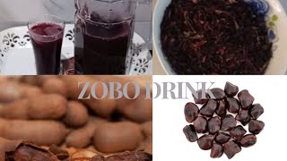 How To Make A Well Fortified ZOBO DRINK With Tamarind Seeds For High BP zobodrink [upl. by Dami]