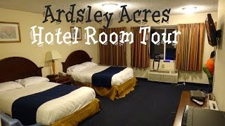 Hotel Room Tour Ardsley Acres Motel Ardsley NY room 16 [upl. by Marpet]